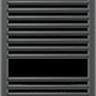 MEXEN - Ares otopný žebřík/radiátor 1200x500 mm, 531 W, antracit W102-1200-500-00-66