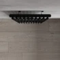 MEXEN - Tulsa otopný žebřík/radiátor 1600 x 420 mm, 613 W, černý W219-1600-420-00-70