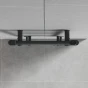 MEXEN - Mars otopný žebřík/radiátor 1200 x 400 mm, 439 W, antracit W110-1200-400-00-66