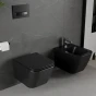 MEXEN - Madox  závěsný bidet, černá mat 35155170