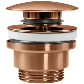 REA - Umyvadlový sifon s univerzální výpustí click-clack Copper Brush REA-A5632
