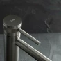 REA - Umyvadlová baterie Lungo Grip Gun Grey, nízká REA-B8778