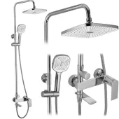 REA - Sprchový set STORM CHROME REA-P4882