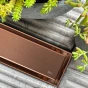 REA - Odtokový žlab Neox pro Brushed Copper 100 REA-G4804