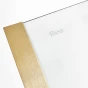 REA - Sprchová kabina Montana Double Gold Brush 80x100 REA-K6635