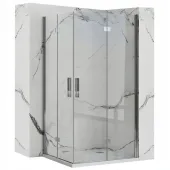 REA - Sprchová kabina Molier Chrome Double 80x90 KPL-K6369