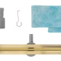 REA - Odtokový žlab Neox Slim pro Gold 100 REA-G5804
