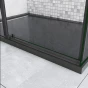 Sprchový kout DIAMOND BLACK 140x90 L/P varianta