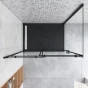 Sprchový kout DIAMOND BLACK 140x90 L/P varianta