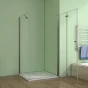 Obdélníkový sprchový kout MELODY B8 76x70 se zalamovacími dveřmi 