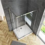 Sprchový kout obdélníkový, SIMPLE BASIC 90x70x185 L/P varianta, rohový vstup včetně sprchové vaničky z litého mramoru 