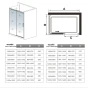 Obdélníkový sprchový kout HARMONY F2 160x80 L/P varianta