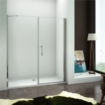Sprchové dveře MELODY DW1 176 jednokřídlé dveře 172-176x195 (dveře 80 + boční stěna 100) 