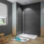 Zalamovací WALK-IN zástěna Melody WF1 106,5x195, čiré sklo 