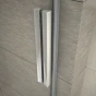 Obdélníkový sprchový kout HARMONY 150x70, L/P varianta včetně sprchové vaničky z litého mramoru