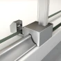 Sprchový kout DIAMOND 140x80 L/P varianta včetně sprchové vaničky z litého mramoru