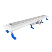 Odtokový žlab STANDARDline NEREZ 2v1 (vložení dlažby) (OLPZLABST89K)