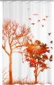 Ridder Jardin Sprchový závěs, textilní, 180x200 cm, strom, 4113300 (276040)