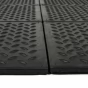 Gumová protiúnavová rohož FLOMA Diamond Plate Tile - 91 x 91 x 1,4 cm