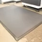 Černá gumová protiskluzová protiúnavová průmyslová rohož - 90 x 60 x 1,5 cm