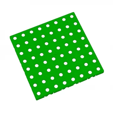 Zelená polyethylenová dlažba AvaTile AT-STD - 25 x 25 x 1,6 cm