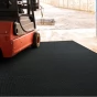 Černá textilní extra odolná čistící vstupní rohož pro vysokozdvižné vozíky FLOMA Lift Truck - 115 x 170 x 0,63 cm