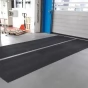 Černá textilní extra odolná čistící vstupní rohož pro vysokozdvižné vozíky FLOMA Lift Truck - 115 x 170 x 0,63 cm