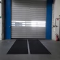 Černá textilní extra odolná čistící vstupní rohož pro vysokozdvižné vozíky FLOMA Lift Truck - 115 x 170 x 0,63 cm