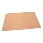Červená textilní vstupní rohož FLOMA Welcome - Deco - délka 45 cm, šířka 75 cm, výška 0,3 cm